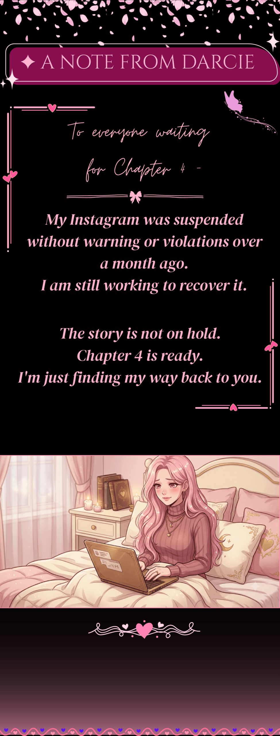 A Note from Darcie