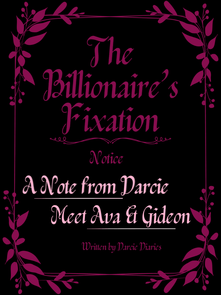 A Note from Darcie